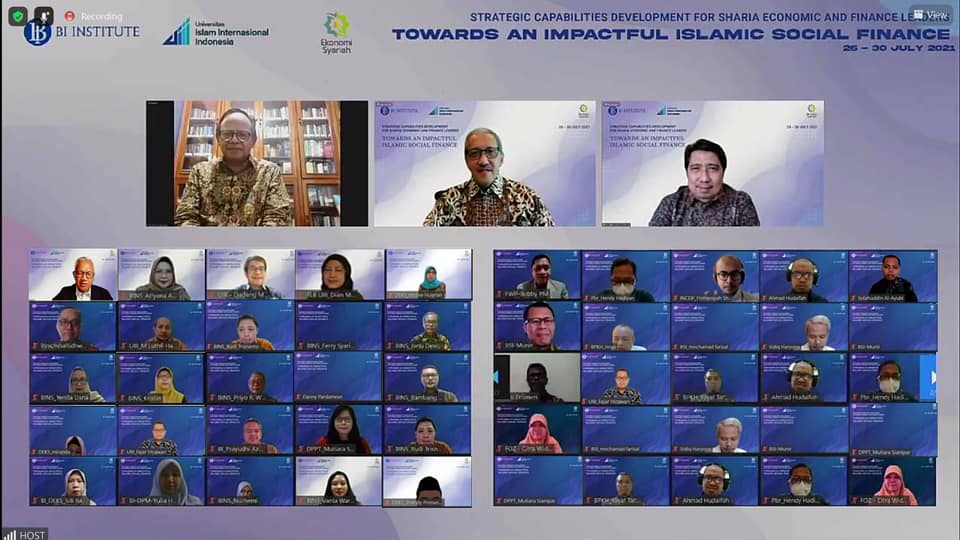 UIII held a Joint International Webinar on Sharia Economic and Finance Leaders