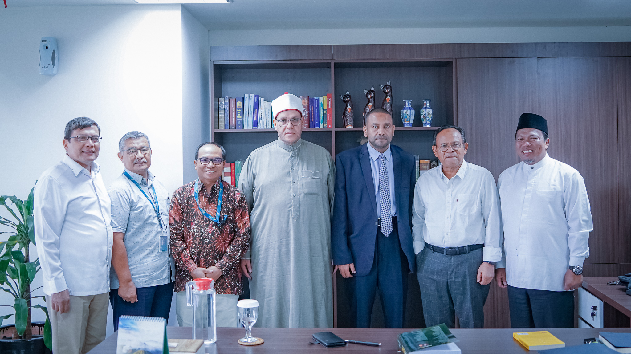 UIII welcomed two lecturers from Al-Azhar University