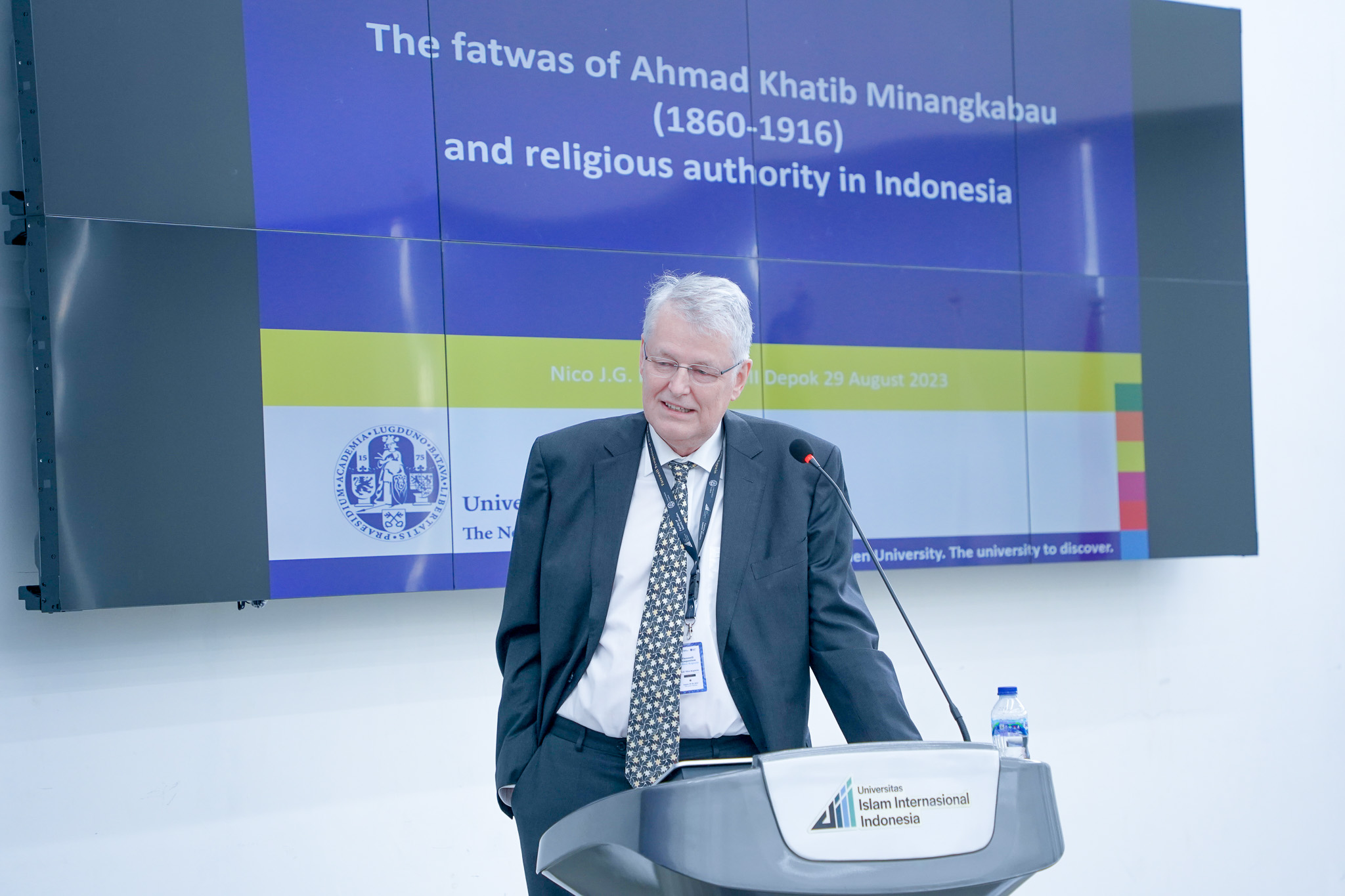 A Tribute to Excellence: Faculty of Islamic Studies UIII and Office of Leiden University in Indonesia Host Successful Symposium in Honor of Prof. Nico Kaptein
