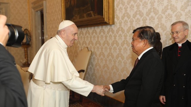 Jusuf Kalla: Pope Francis' Visit to Indonesia an Honor and a Call for Unity