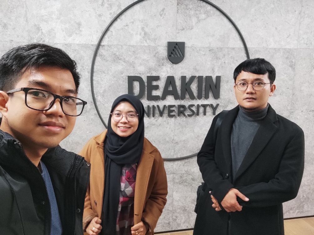 FoE Master's Students Engage in Research Visit at Deakin University, Australia