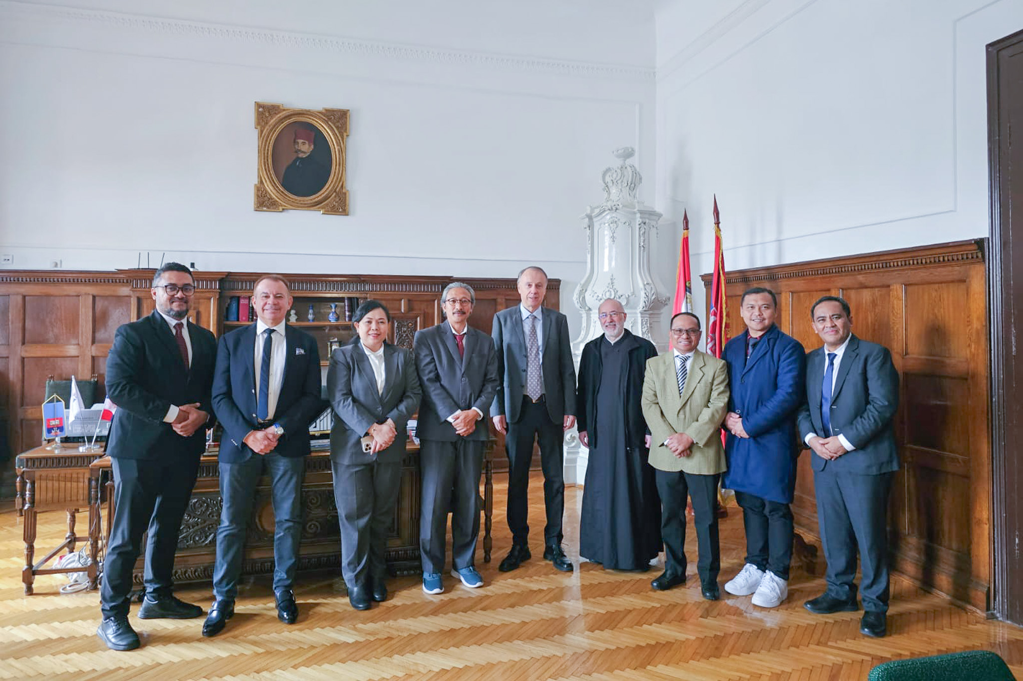 UIII Rector Highlights Education’s Role in Interfaith Dialogue at Serbia-Indonesia Forum  