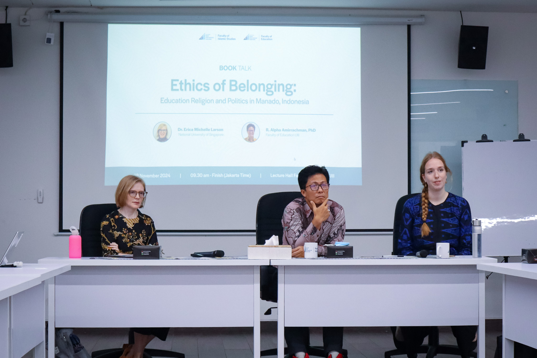 UIII Hosts Insightful Book Talk on ‘Ethics of Belonging’