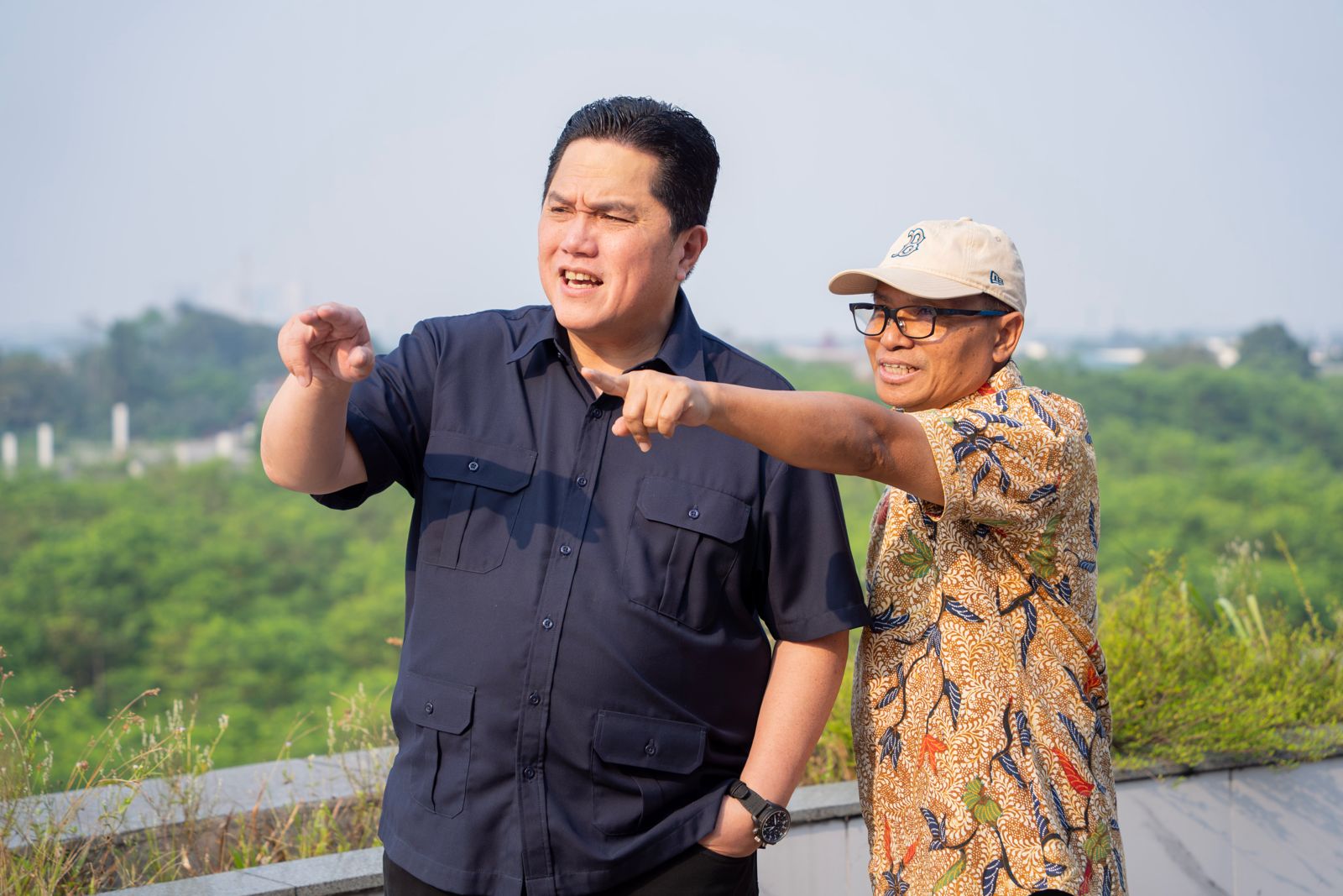 Photo Story: Minister Erick Thohir Visits UIII Campus